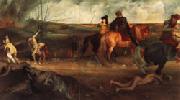 Edgar Degas Scene of War in the Middle Ages oil painting reproduction